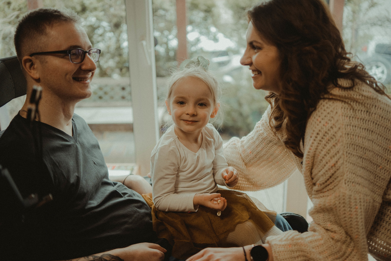 Ania, Artur i Hania – sesja wyjątkowej rodziny